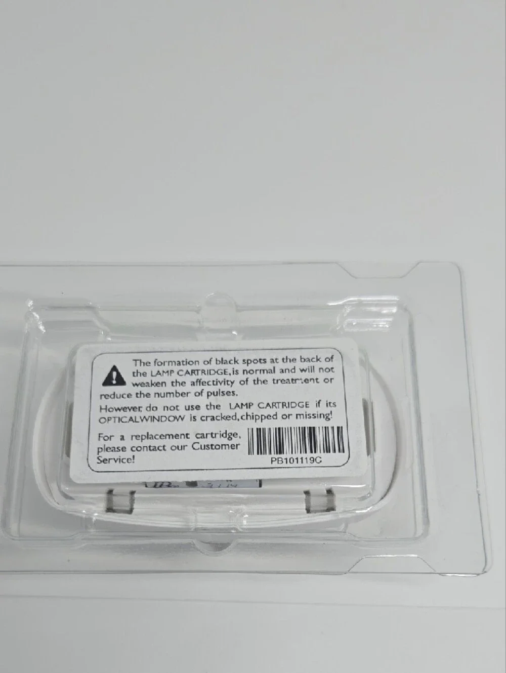 Flash&Go Replacement Cartridge - White with Yellow Window